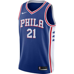 Joel Embiid Philadelphia 76ers Swingman Jersey Royal - Icon Edition 2019