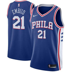 Joel Embiid Philadelphia 76ers Swingman Jersey Royal - Icon Edition 2019