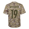 Image of JuJu Smith-Schuster Pittsburgh Steelers Youth Salute to Service Game Jersey - Camo 2019