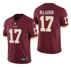 Men's Washington Redskins #17 Terry McLaurin 2019 NFL Draft Vapor Limited Jersey - Burgundy