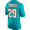 Image of Minkah Fitzpatrick Miami Dolphins Youth Game Jersey – Aqua 2019