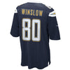 Image of San Diego Chargers Kellen Winslow Retired Player Game Jersey - Navy 2019