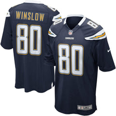 San Diego Chargers Kellen Winslow Retired Player Game Jersey - Navy 2019