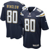 Image of San Diego Chargers Kellen Winslow Retired Player Game Jersey - Navy 2019