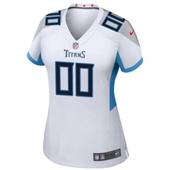 Tennessee Titans Women's Custom Game Jersey – White 2019