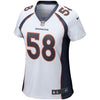 Image of Von Miller Denver Broncos Women's Game II Jersey - White 2019