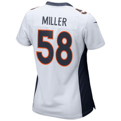 Von Miller Denver Broncos Women's Game II Jersey - White 2019