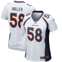 Von Miller Denver Broncos Women's Game II Jersey - White 2019