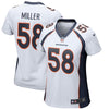 Image of Von Miller Denver Broncos Women's Game II Jersey - White 2019