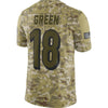 Image of A.J. Green Cincinnati Bengals Salute to Service Limited Jersey – Camo 2019