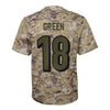 Image of A.J. Green Cincinnati Bengals Youth Salute to Service Game Jersey - Camo 2019