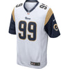 Image of Aaron Donald Los Angeles Rams Game Jersey – White 2019