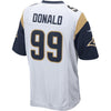 Image of Aaron Donald Los Angeles Rams Game Jersey – White 2019