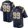 Image of Aaron Donald Los Angeles Rams Limited Jersey - Navy 2019