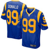 Image of Aaron Donald Los Angeles Rams Player Game Jersey – Royal 2019