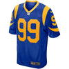 Image of Aaron Donald Los Angeles Rams Player Game Jersey – Royal 2019