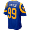 Image of Aaron Donald Los Angeles Rams Player Game Jersey – Royal 2019