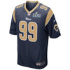 Image of Aaron Donald Los Angeles Rams Super Bowl LIII Bound Game Jersey – Navy 2019