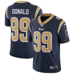 Aaron Donald Los Angeles Rams Vapor Untouchable Limited Player Jersey - Navy 2019