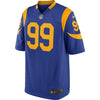 Image of Aaron Donald Los Angeles Rams Youth Game Jersey - Royal 2019