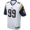 Image of Aaron Donald Los Angeles Rams Youth Game Jersey - White 2019