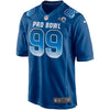 Image of Aaron Donald NFC 2019 Pro Bowl Game Jersey – Royal 2019