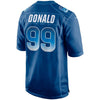 Image of Aaron Donald NFC 2019 Pro Bowl Game Jersey – Royal 2019