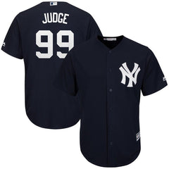 Aaron Judge New York Yankees Majestic Fashion Official Cool Base Player Replica Jersey - Navy 2019