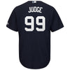 Image of Aaron Judge New York Yankees Majestic Fashion Official Cool Base Player Replica Jersey - Navy 2019