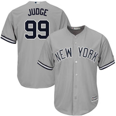 Aaron Judge New York Yankees Majestic Road Cool Base Replica Player Jersey - Gray 2019