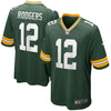 Image of Aaron Rodgers Green Bay Packers Game Jersey - Green 2019