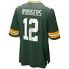 Image of Aaron Rodgers Green Bay Packers Game Jersey - Green 2019