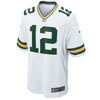 Image of Aaron Rodgers Green Bay Packers Game Jersey - White 2019