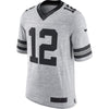 Image of Aaron Rodgers Green Bay Packers Gridiron Gray II Limited Jersey - Gray 2019