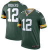 Image of Aaron Rodgers Green Bay Packers Legend Jersey – Green 2019