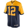 Image of Aaron Rodgers Green Bay Packers Limited Alternate Jersey - Navy Blue 2019