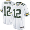 Image of Aaron Rodgers Green Bay Packers Limited Jersey - White 2019