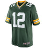 Image of Aaron Rodgers Green Bay Packers Team Color Limited Jersey - Green 2019