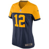 Image of Aaron Rodgers Green Bay Packers Women's Alternate Game Jersey - Navy 2019