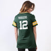 Image of Aaron Rodgers Green Bay Packers Women's Game Jersey - Green 2019