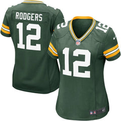 Aaron Rodgers Green Bay Packers Women's Game Jersey - Green 2019