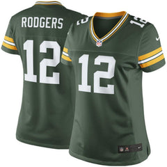 Aaron Rodgers Green Bay Packers Women's Limited Jersey - Green 2019