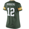 Image of Aaron Rodgers Green Bay Packers Women's Limited Jersey - Green 2019