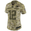 Image of Aaron Rodgers Green Bay Packers Women's Salute to Service Limited Jersey - Camo 2019