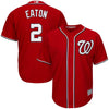 Image of Adam Eaton Washington Nationals Majestic Alternate Official Cool Base Replica Player Jersey - Scarlet 2019