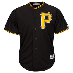 Adam Frazier Pittsburgh Pirates Majestic Alternate Cool Base Player Jersey - Black 2019