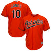 Image of Adam Jones Baltimore Orioles Majestic Cool Base Player Jersey - Orange 2019
