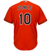 Image of Adam Jones Baltimore Orioles Majestic Cool Base Player Jersey - Orange 2019