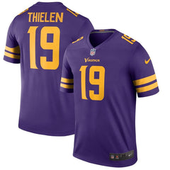 Adam Thielen Minnesota Vikings Color Rush Legend Player Jersey – Purple 2019