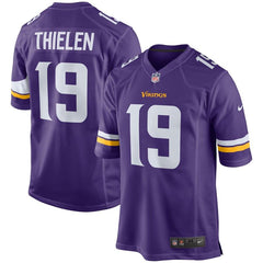 Adam Thielen Minnesota Vikings Game Jersey - Purple 2019